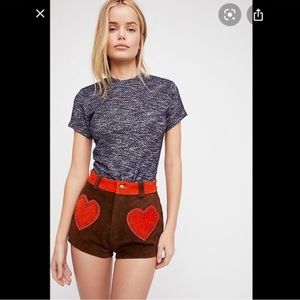 Understated Leather Shorts